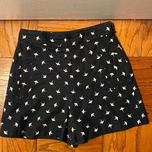 ZARA High Waist Umbrella Shorts